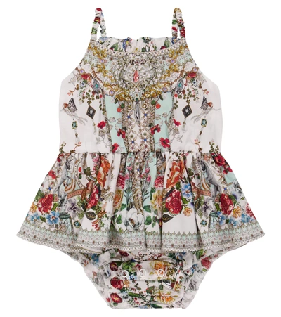 Camilla Kids' Baby Girl's Jewel Print Dress In Shakespeares Garden