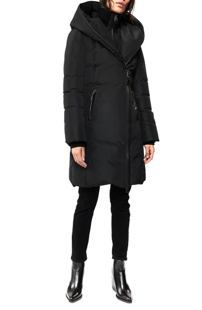 Mackage Kay Water Resistant Down Coat In Black