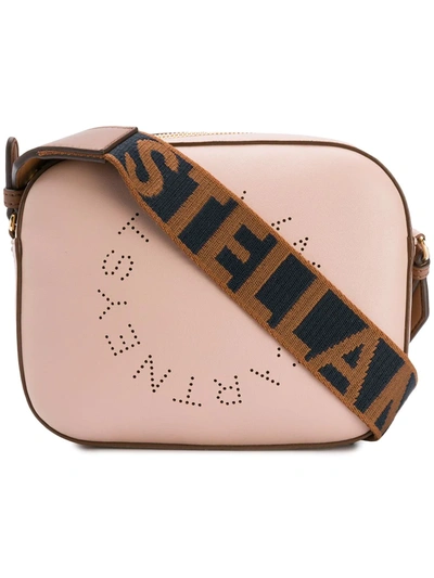 Stella Mccartney Stella Logo Camera Bag In Pink