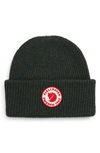 Fjall Raven 1960 Logo Beanie In Deep Forest