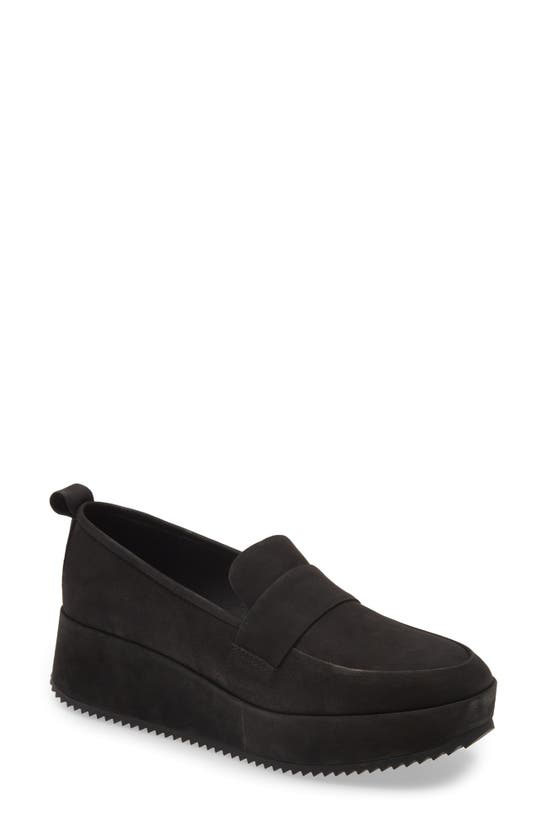 Eileen Fisher Max Wedge Loafer In Black | ModeSens