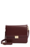 Frame Le Signature Handbag In Oxblood