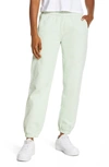 Melody Ehsani Heavy Fleece Sweatpants In Cool Cucumber