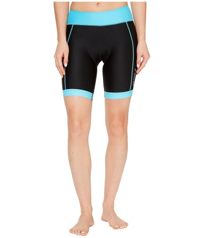 2xu - X-vent 7 Tri Shorts (black/blue Atoll) Women's Shorts