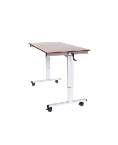 Offex Standup 60" Crank Adjustable Stand Up Desk