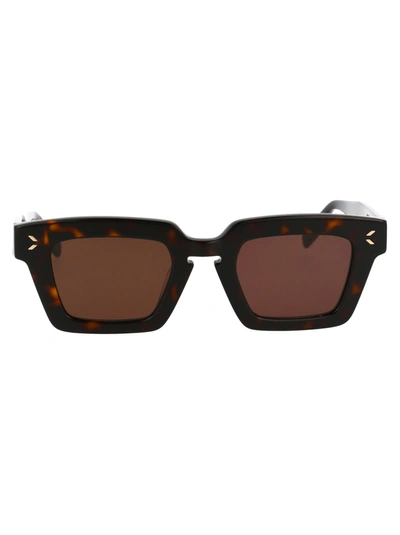 Mcq By Alexander Mcqueen Mcq Alexander Mcqueen Square Frame Sunglasses In Brown