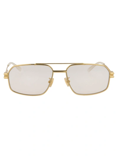 Bottega Veneta Bv1128s Sunglasses In Gold