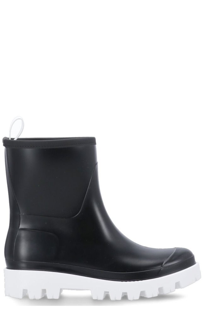 Gia Borghini Giove Bis 30mm Rain Boots In Black