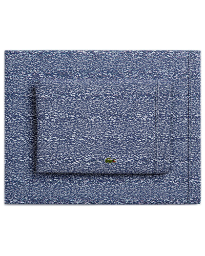 Lacoste Camo Sheet Set In Blue