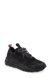 Moncler Compassor Low-top Sneakers In Black