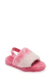 Ugg Kids' (r) Fluff Yeah Slide In Pink Gradient