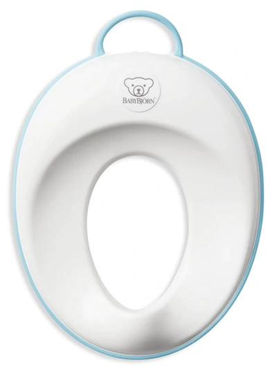Babybjorn Potty Training Seat In White Blue