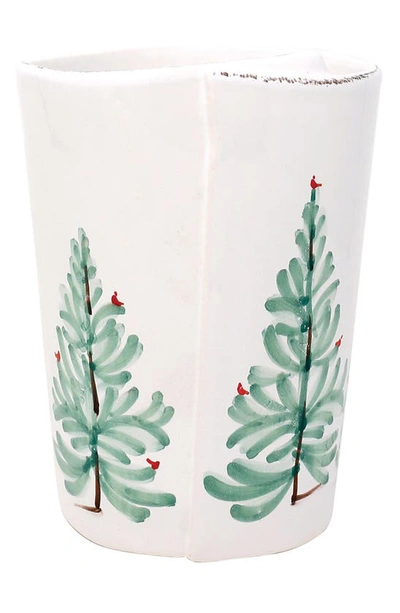 Vietri Lastra Holiday Utensil Holder In Multi