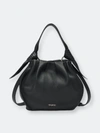 Oryany Selena Leather Bucket Bag In Black