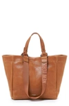 Botkier Bedford Leather Tote In Coffee