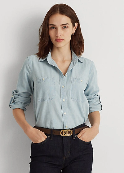 Lauren Ralph Lauren Cotton Chambray Shirt