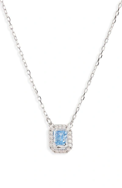 Swarovski Millenia Crystal Pendant Necklace In Blue