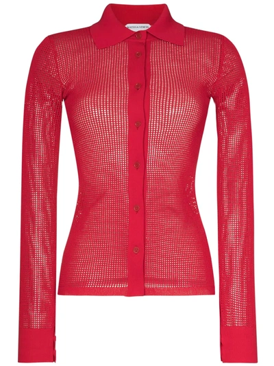 Bottega Veneta Women's  Red Polyester Shirt