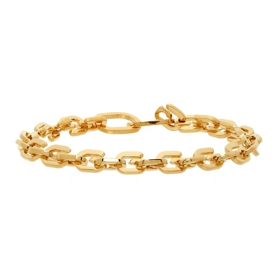 Givenchy G Link Xs Gold-tone Bracelet In Golden Yellow