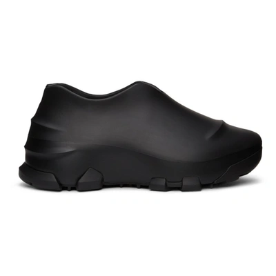 Givenchy Womens Black Monumental Mallow Rubber Low-top Trainers 5