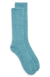 Ugg (r) Fincher Ultra Cozy Socks In Mediterranean Blue