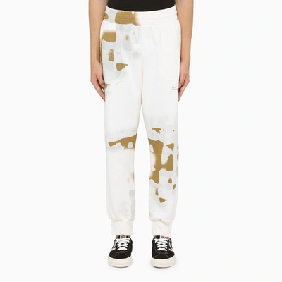 A-cold-wall* Printed White Jogging Trousers