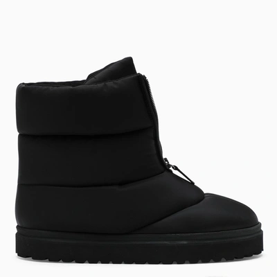 Gia Borghini Black Luna Padded Boots