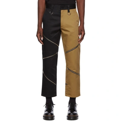 Kidill Ssense Exclusive Dickies Edition Zip Trousers In Black 