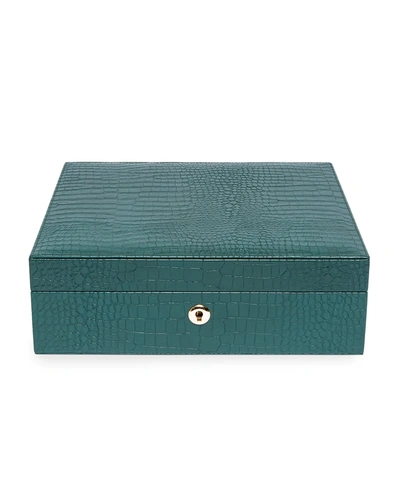 Rapport Brompton Eight-watch Box In Green