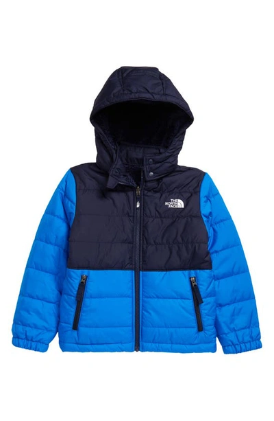 The North Face Boys' Reversible Mount Chimbo Full Zip Hooded Jacket - Big Kid In Blue