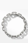 David Yurman Sterling Silver Deco Link Bracelet