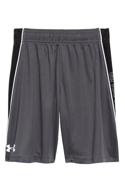 Under Armour Kids' Lead Shorts In Pitch Gray