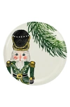 Vietri Nutcrackers Green Salad Plate
