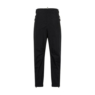 Moncler Grenoble Zipped Pockets Tailored Pants In Black