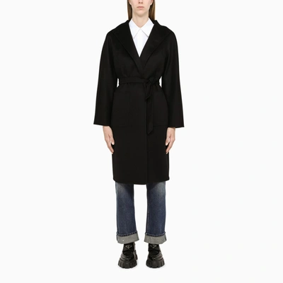 Max Mara Black Lilia Long Coat