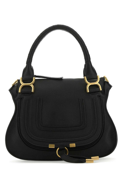 Chloé Marcie Small Toet Bag In Black