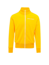 Palm Angels Classic Side Stripe Zipped Jacket In Yellow