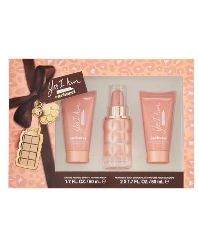 Cacharel Women's Yes I Am Glorious Gift Set, 3 Piece In Nude