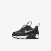 Nike Air Max 90 Toggle Baby/toddler Shoes In Black,green Strike,white,chrome