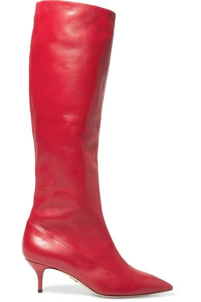 Paul Andrew Nadia Leather Knee Boots