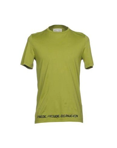 Maison Margiela T-shirt In Green
