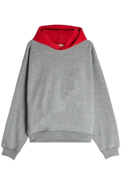 Fear Of God Sweatshirt With Cotton In Red & Heather Grey