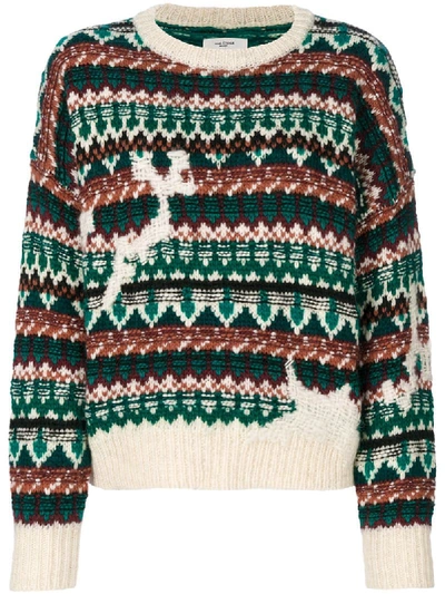 Isabel Marant Étoile Elroy Fair Isle Wool And Alpaca-blend Sweater In Multicolour