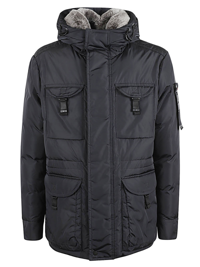 Peuterey Aiptek Jacket Dark Blue Aiptek Nbe 03 Fur - 215