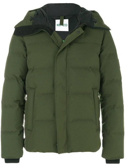 Kenzo Green Down Coat