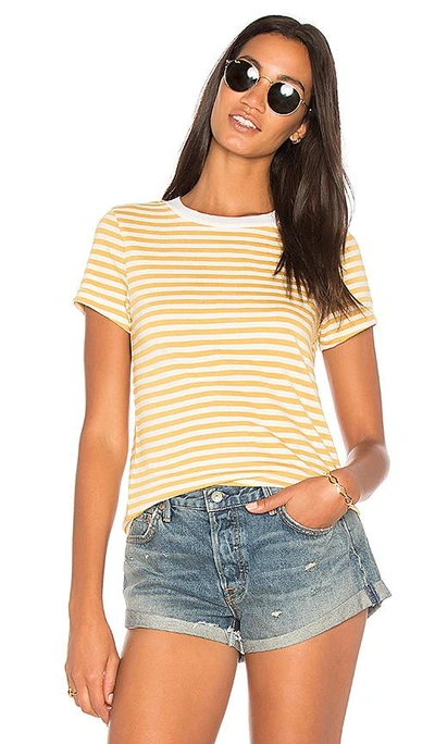 Stateside Mustard Stripe Top