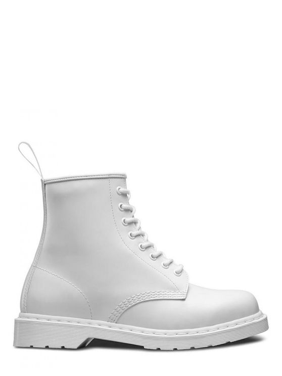 Dr. Martens 1460 Mono Leather Boots In White | ModeSens
