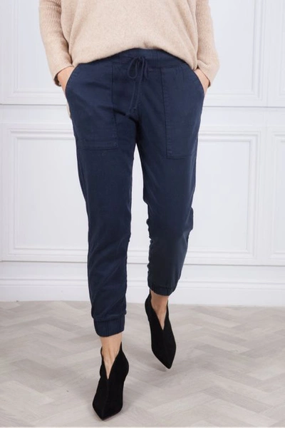 Bella Dahl Pocket Jogger Without Rips In Endless Sea In Endless Sea