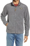 L.l.bean Mountain Classic Fleece Jacket In Charcoal Heather