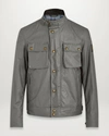 Belstaff Racemaster Jacket In Granite Grey